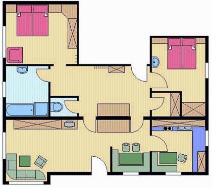 Ferienhaus Birkenweg رادستادت الغرفة الصورة